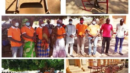 GRACE A L’ONG AFEPES DE PEHUNCO : Le maire Koto Maré réceptionne des matériels didactiques dans plusieurs établissements