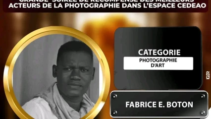 2È ÉDITION DES OSCARS DE LA PHOTOGRAPHIE : Le béninois Fabrice Boton nominé