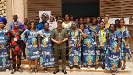 CÉLÉBRATION EN DIFFÉRÉE DE LA JIF :  Djibril Mama Cissé communie avec les femmes de la préfecture