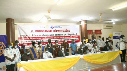 SANTÉ DANS LE BORGOU ET L’ATACORA : Les victimes de l’hépatite C bientôt guéries grâce au Rotary International