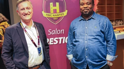 EN SÉJOUR EN FRANCE  : Sidikou Karimou visite Hbc Nantes 