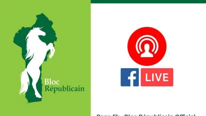 UNIVERSITÉ DE VACANCES 2020 DU PARTI BLOC RÉPUBLICAIN: L’événement est à suivre en direct sur la page Facebook du parti vert