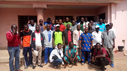 LIGUE REGIONALE DE FOOTBALL BORGOU : Toundé Yébadokpo échange avec les dirigeants de clubs  .Démarrage imminent du championnat régional au menu des échanges