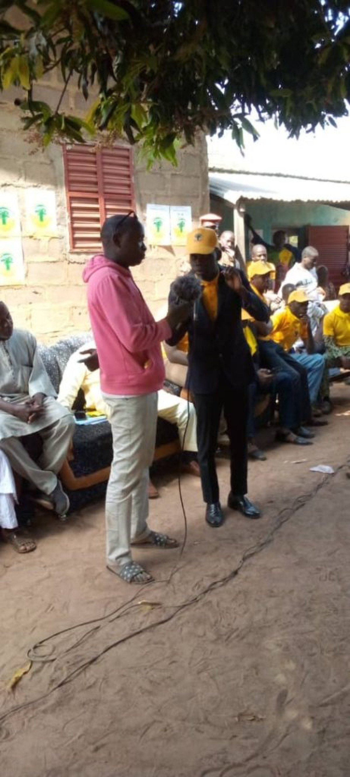 CAMPAGNE ÉLECTORALE DE L&rsquo;UP LE RENOUVEAU POUR LES LÉGISLATIVES DE 2023 : Tidjani Chabi embarquent Kalalé dans la vague jaune