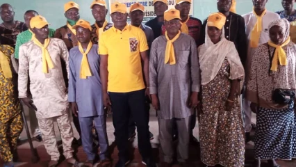 LÉGISLATIVES DE JANVIER 2023 À PARAKOU : Abdou-Raouf Céci Sidi arrache des militants Fcbe pour Up-R