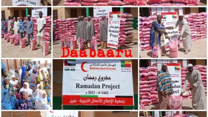 POUR FETER RAMADAN EN BEAUTE : L’Association Al-Islaah fait don de vivres aux couches défavorisées de Parakou