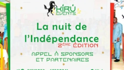 2EME ÉDITION DE LA NUIT DE L&rsquo;INDÉPENDANCE ORGANISÉ PAR KIRU EVENT À PARAKOU : Le grand gala d&rsquo;affaires aura lieu le 31 juillet prochain