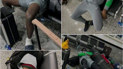 PARTIS POUR UN MATCH DE FOOTBALL EN LIBYE :  Les joueurs du Nigéria,  »pris en otage » au pays de Kadhafi   .Les supers eagles menacent de boycotter le match 