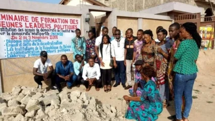 RESTITUTION DES ACQUIS DE L’ECOLE POLITIQUE DU NIMD : Benedicta Aloakinnou aiguise le sens de leadership politique des jeunes