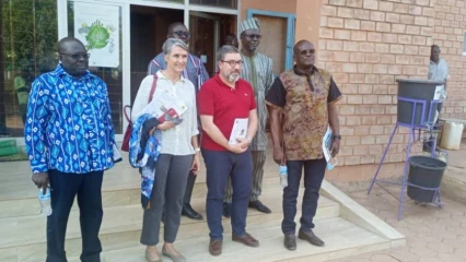 VISITE DU CHEF DIVISION AFRIQUE DE L&rsquo;OUEST DE LA COOPÉRATION SUISSE À L&rsquo;ADECOB : La faîtière félicitée pour son coaching aux côtés des communes du Borgou