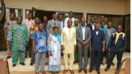 COMMISSION THEMATIQUE ENVIRONNEMENT, EAU ET ASSAINISSEMENT DE L&rsquo;ANCB : Luc Atrokpo ouvre la deuxième session