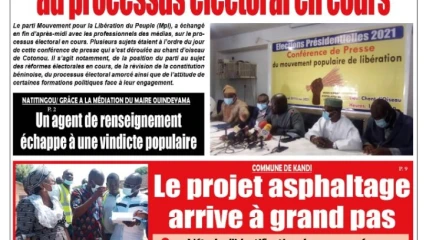 Parution du mercredi 10 février 2021