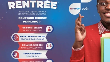 APPRENTISSAGE DE L’ANGLAIS À PARAKOU : Le cabinet Perflang Consulting annonce une nouvelle rentrée