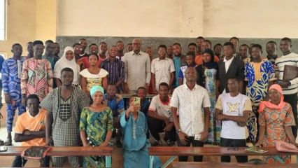 En fin de mission d’enseignement à l’up: Dr Mohamed Bawa Cissé s’imprègne des difficultés des étudiants de kouandé 