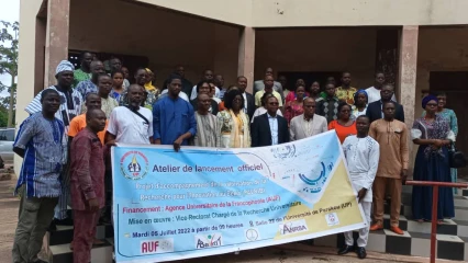 UNIVERSITÉ DE PARAKOU/GRÂCE AU SOUTIEN FINANCIER DE L&rsquo;AUF : Le projet Pavrib lancé pour la valorisation de la recherche et l’innovation .Le Prof Mohamed Nasser Baco engagé pour changer la donne