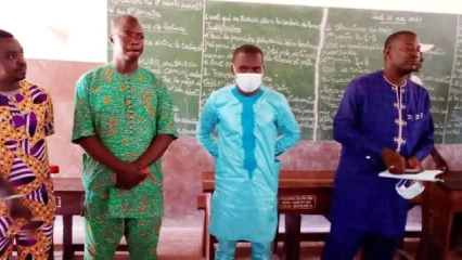EXAMENS DE FIN D’ANNEE A KALALE : Le maire Tidjani dope le moral aux candidats