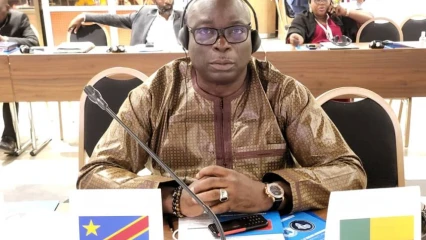 6E CONFÉRENCE DU RÉSEAU DES PARLEMENTAIRES AFRICAINS : L’He Rachidi Gbadamassi représente le Bénin à Kinshasa