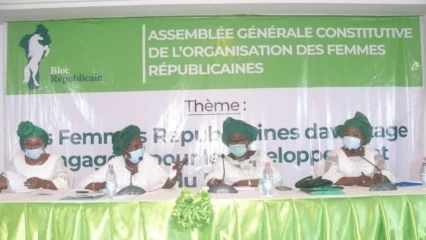 MISE EN PLACE DES ORGANISATIONS DE MASSE DU BLOC REPUBLICAIN : L’artillerie à gagner des femmes Br voit le jour . Alimatou Badarou élue coordonnatrice nationale de l’Ofr