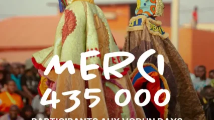 2è édition des vodun days au bénin: 435 000 personnes ont fait le déplacement