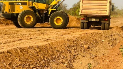 CONSTRUCTION DE LA ROUTE KOTA-KOUANDÉ : 11% de taux d’exécution des travaux par Adéoti Sa . Kouandé bientôt fière d’appartenir au Bénin
