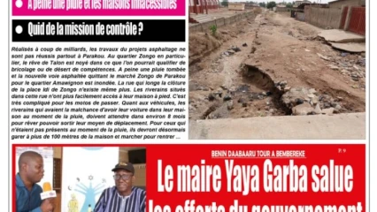 UNE DU MERCREDI 16 MARS 2022