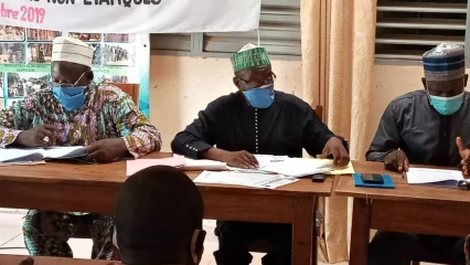 COMMUNE DE KARIMAMA : Les conseillers communaux en session ordinaire