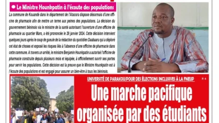 Parution du mardi 06 février 2024