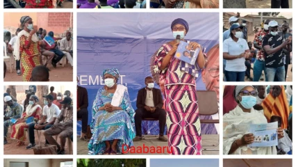 7E CIRCONSCRIPTION ELECTORALE : Une grande caravane à Nikki pour boucler une si belle campagne de Aurélie Adam Soulé pour le K.O du duo Talon-Talata