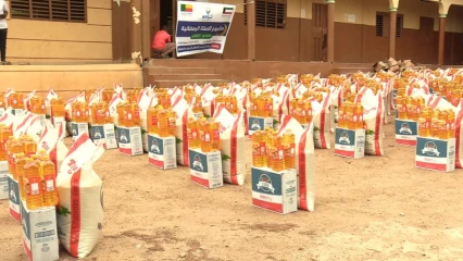 RAMADAN 2023 À PARAKOU : L’association Al-Islaah offre 150 kits alimentaires aux fidèles musulmans