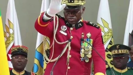 GABON : Le général Brice Nguema a prêté serment