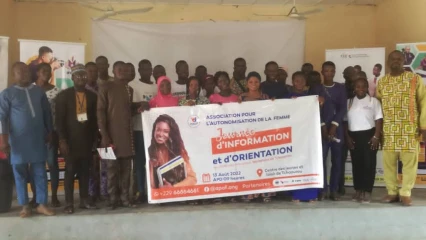 TCHAOUROU/CHOIX DE FILIÈRES : Apaf Ong oriente les nouveaux bacheliers