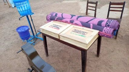 N&rsquo;DALI/ GRÂCE À L&rsquo;UFEC-2ABCD,  La Ca Marguerite Sinangnissiré fait don de matériels didactiques à l’école marternelle de Sirarou