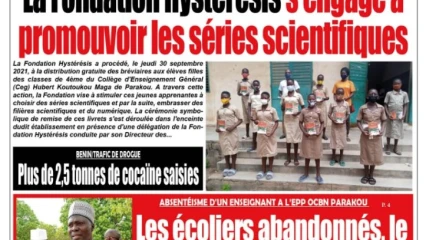 Parution du 01 octobre 2021