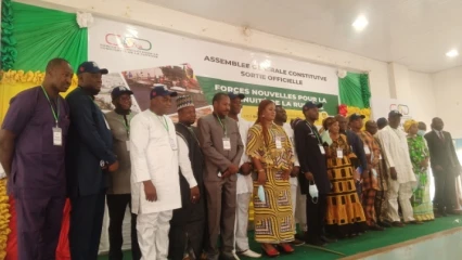 POUR LA RÉÉLECTION DU PRÉSIDENT PATRICE TALON : Le mouvement politique « Forces Nouvelles pour la Continuité de la Rupture » voit le jour . Souradjou Karimou pour le présider