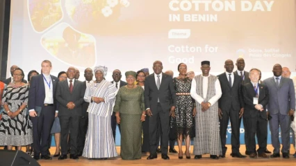 6E ÉDITION DE LA JOURNÉE MONDIALE DU COTON  : L’impact du coton dans le monde, retient les attentions à Cotonou   . La dynamique du gouvernement saluée par la Dg de l’Omc