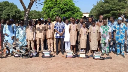 Parakou/7è édition du concours d'excellence en mathématiques: les lauréats honorés au Ceg Okedama