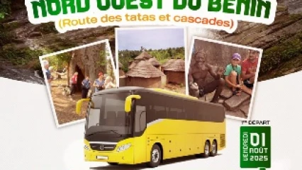 Week-end touristiques organisé par le complexe Le Belier et Daabaaru communication: profitez d’une virée sur la route des tatas pour admirer le plus beau paysage du Bénin