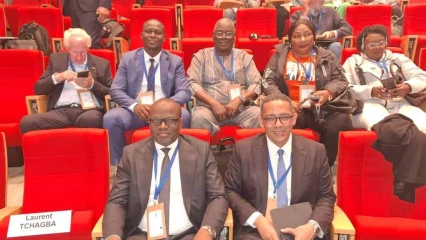 PARTICIPANT À L’ASSEMBLÉE MONDIALE DU RIOB EN FRANCE :  Le ministre Adambi partage l’expérience du Bénin dans la gestion des bassins 
