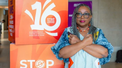 16 jours d'activisme contre les violences basées D’ACTIVISME CONTRE LES VIOLENCES BASÉES SUR LE GENRE  L’Institut National de la Femme lance une campagne nationale