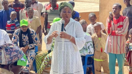 Campagne électorale: Aurélie Adam Soulé dans un travail de fourmi à Nikki pour le BR