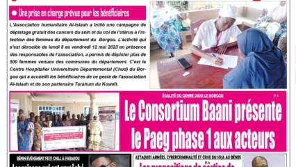 UNE DU LUNDI 15 MAI 2023