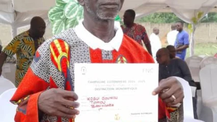 Avec une production de plus de 276 tonnes: Tamou Kogui Gounou, meilleur cotonculteur du Bénin