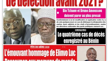 Parution du mardi 09 juin 2020