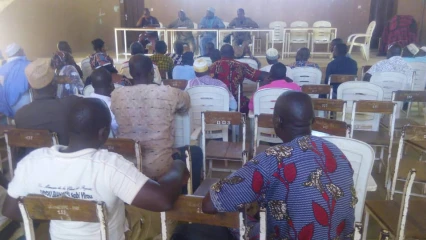 GESTION DE L’EAU ET L’ETAT CIVIL A BANIKOARA  :  Le conseil communal rend compte à la base