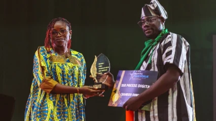 Grand prix francophilie des médias: le béninois Chamsou Dine Baguiri sacré champion de la catégorie presse digitale