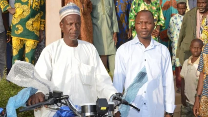 SOUS LE LEADERSHIP DU MAIRE MOUTAWAKIROU GOUNIGNAN : 66 chefs villages de Gogounou dotés de motos