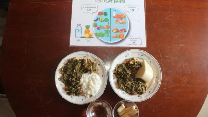 Lutte contre les Mnt dans le Borgou: le  »Plat Santé », une arme de la Fondation Hubi et Vinciane contre le Diabète et l&rsquo;Hta