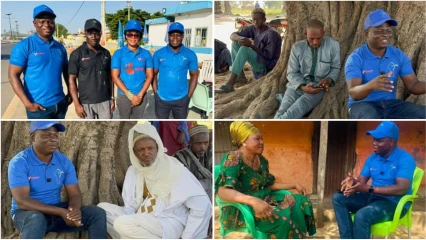 Échange avec des populations dans le cadre de Bénin cadre de Bénin Daabaaru Tour: la paix prônée à Malanville, Karimama, Kandi et Ségbana