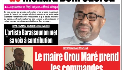 Parution du jeudi 10 septembre 2020