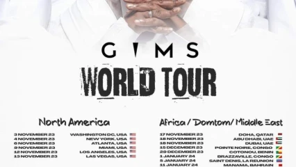 MUSIQUE : Maître Gims annoncé à Cotonou le 29 décembre